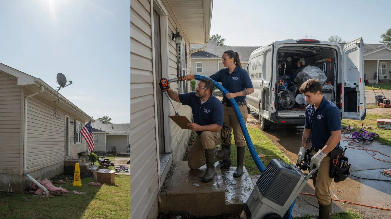 Ceiling Water Damage Restoration in Mount Olive, AL near me